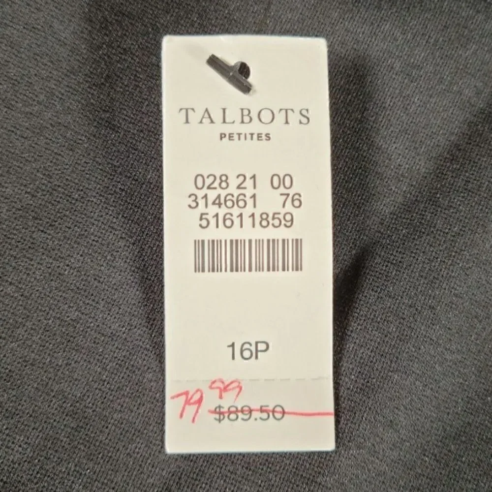 Talbots new tag